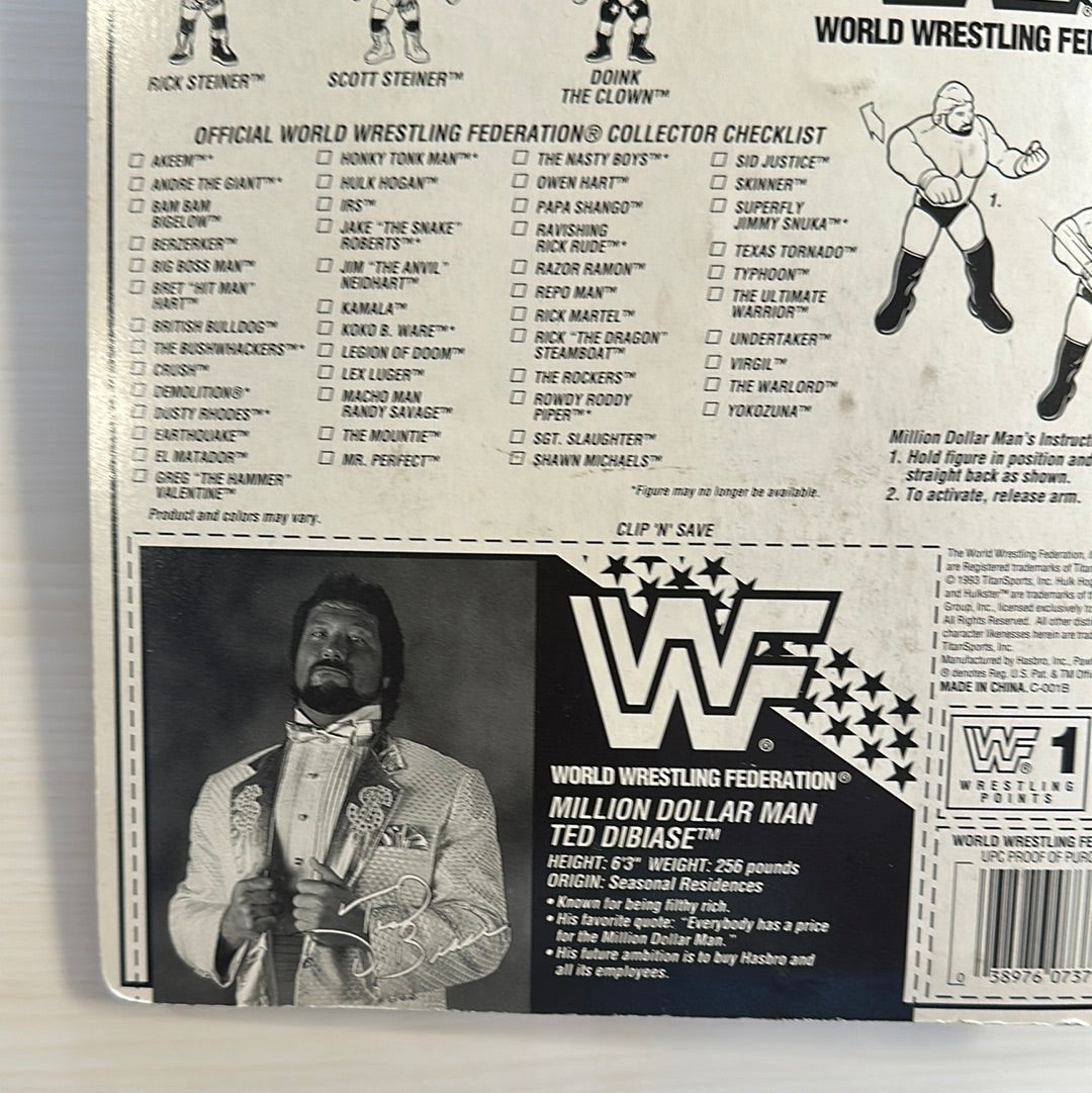 Million Dollar Man Series 9 WWF Hasbro