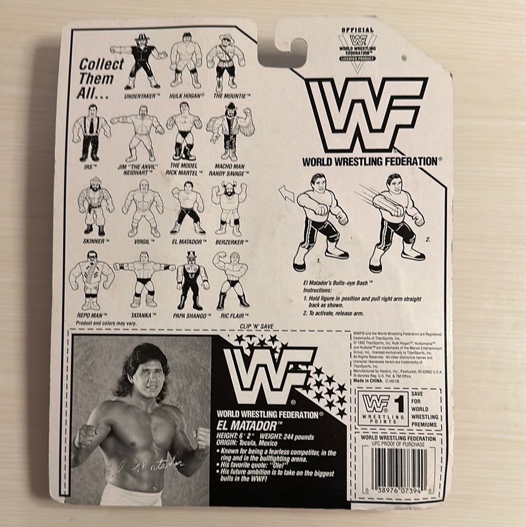 El Matador Series 6 WWF Hasbro