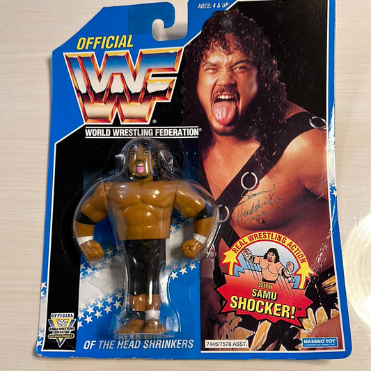 Samu the Headshrinker Series 10 WWF Hasbro