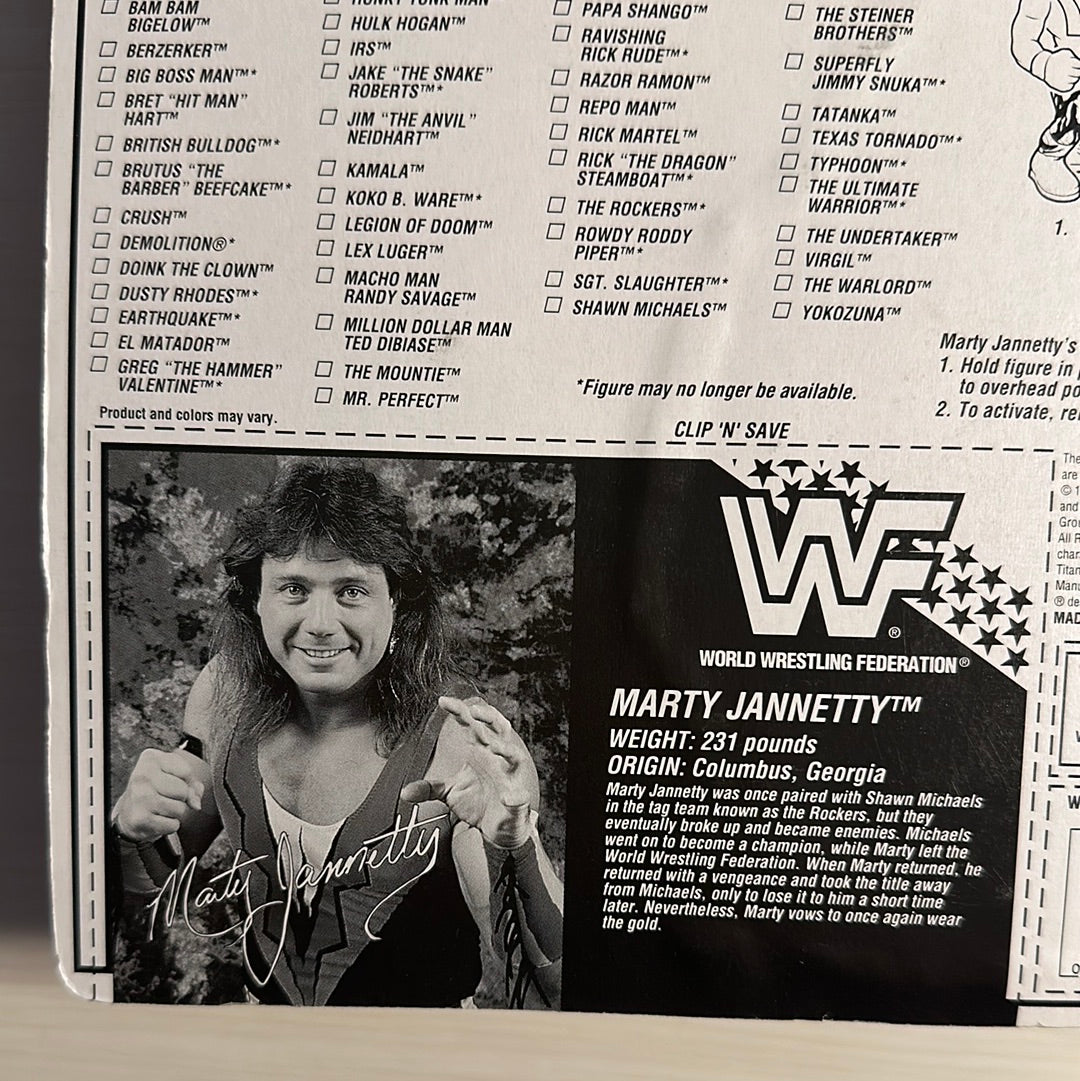Marty Jannetty Series 10 WWF Hasbro