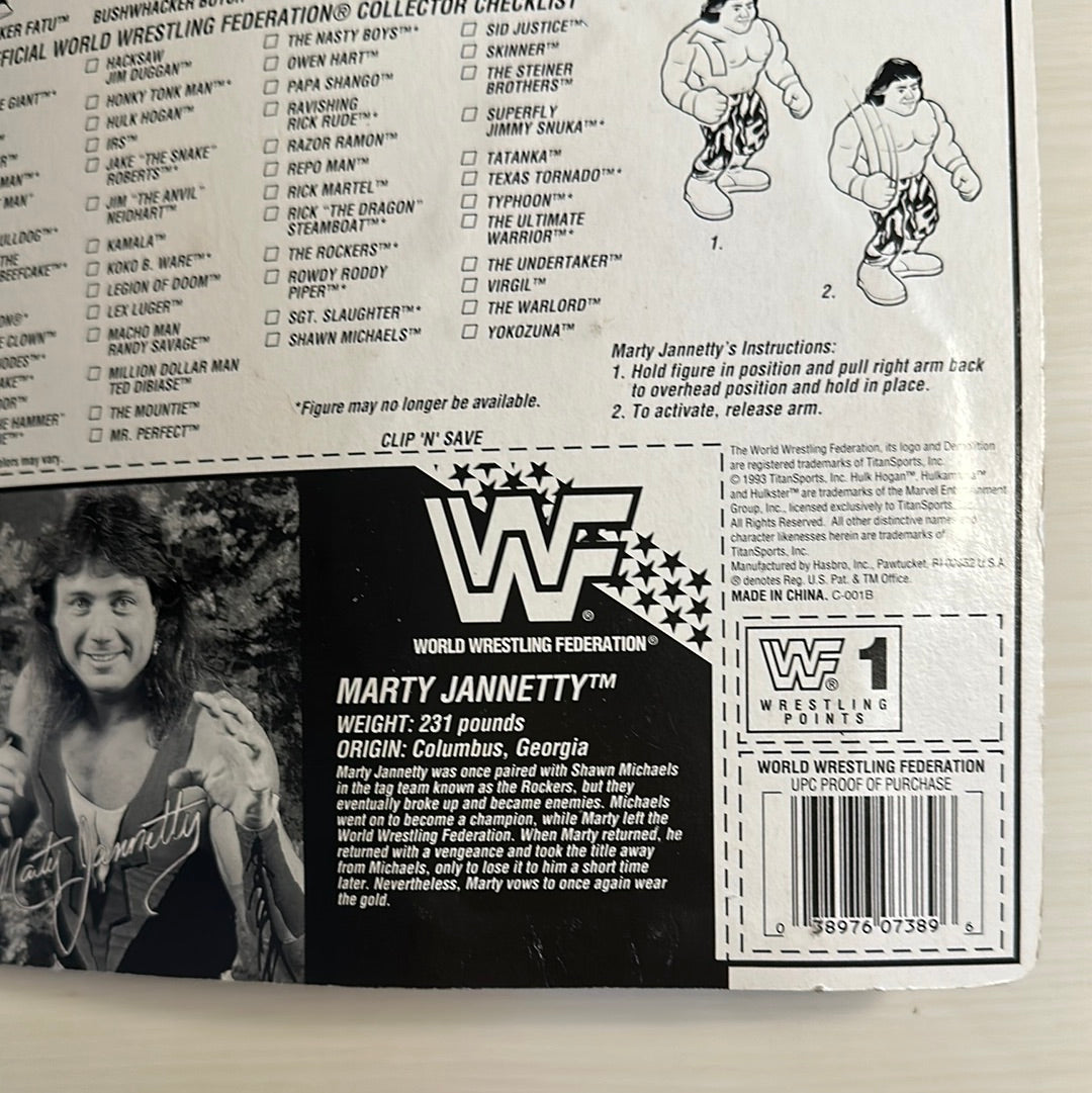 Marty Jannetty Series 10 WWF Hasbro