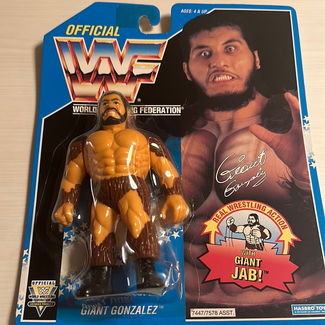 Giant Gonzalez WWF Hasbro Series 10