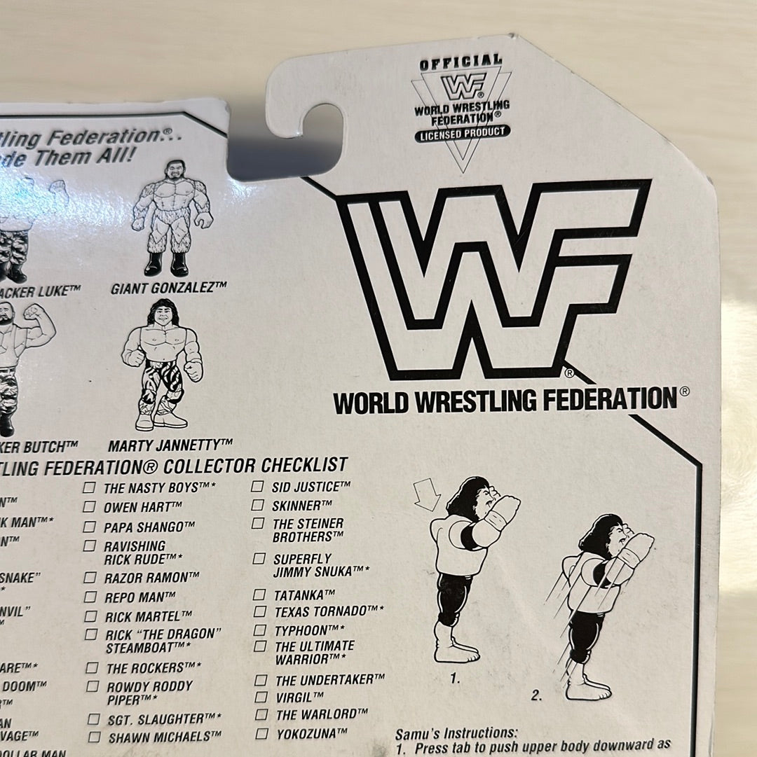 Samu the Headshrinker Series 10 WWF Hasbro