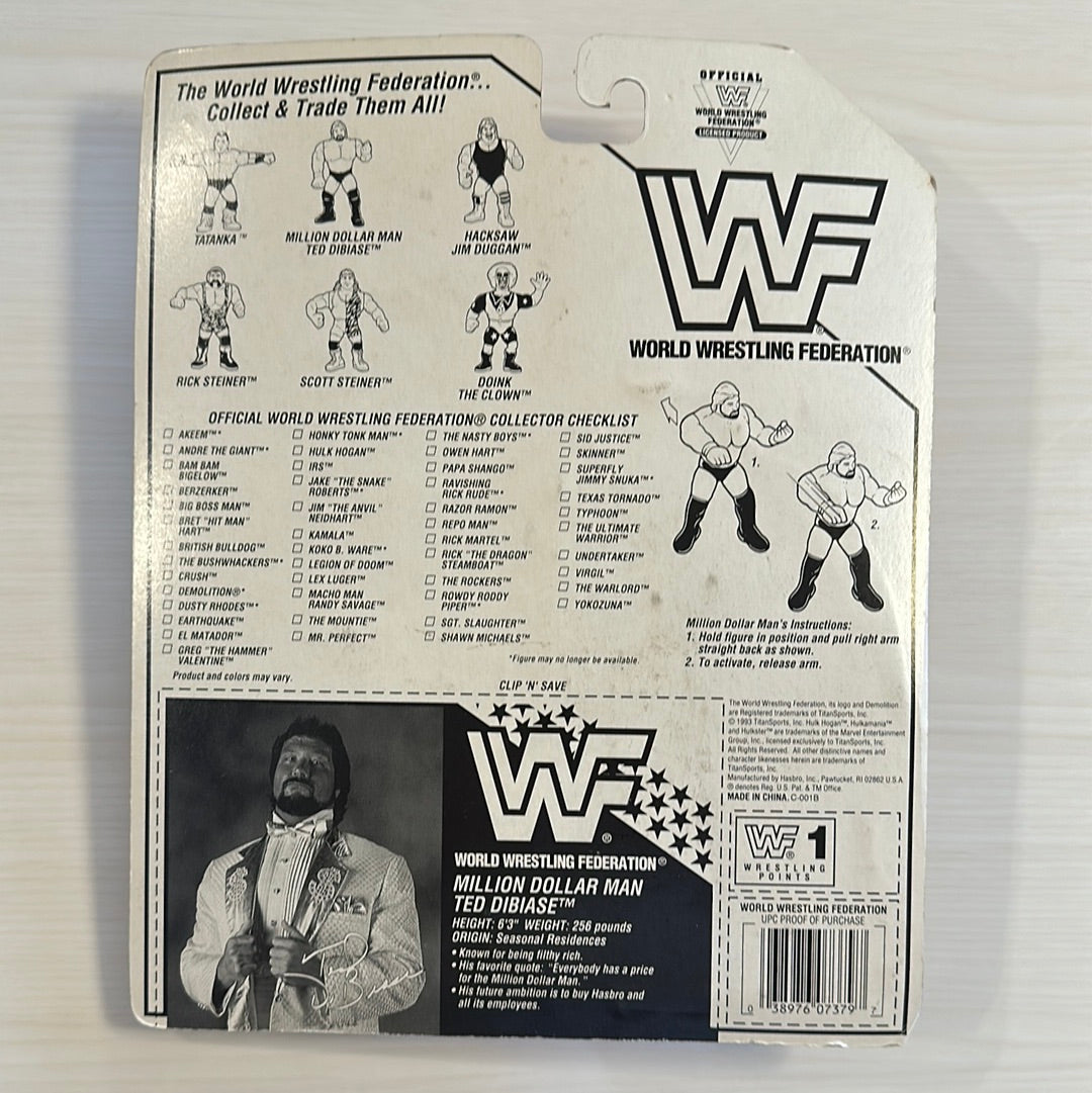 Million Dollar Man Series 9 WWF Hasbro