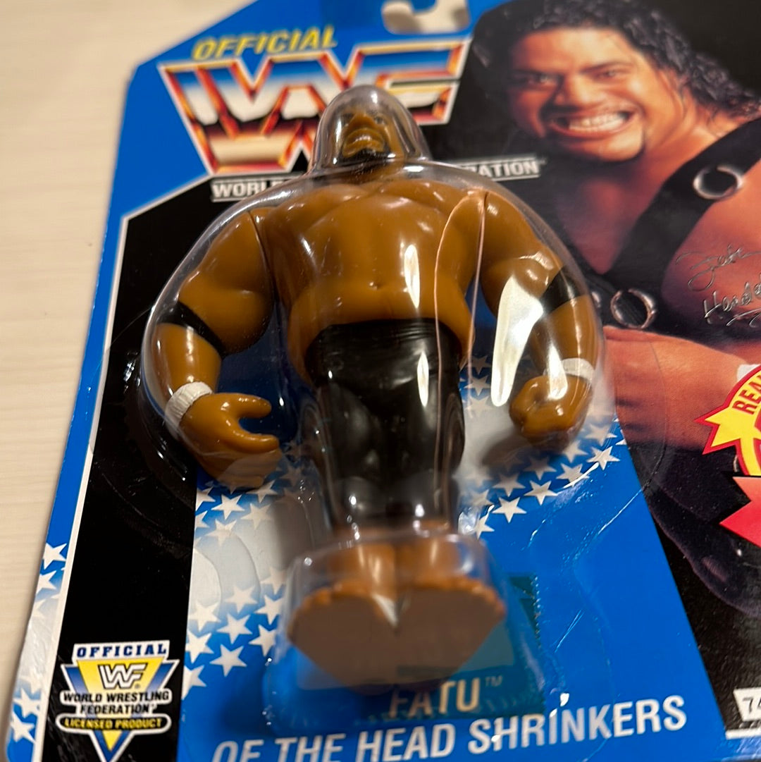 Fatu the Headshrinker Series 10 WWF Hasbro