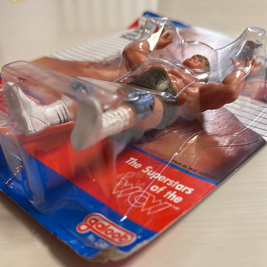 Brian Pillman WCW Galoob Blue Trunks UK Exclusive