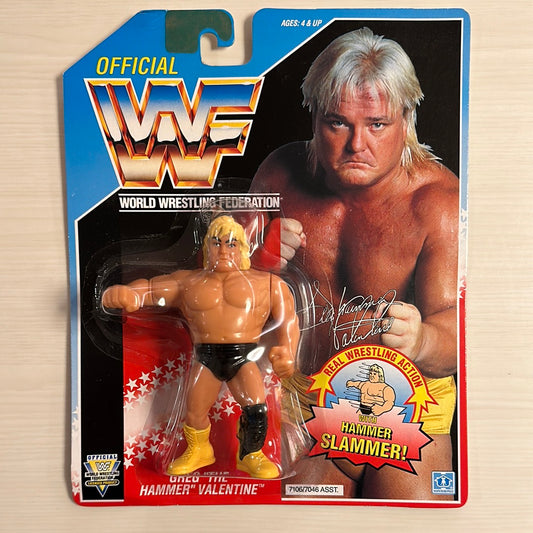 Greg the Hammer Valentine Series 3 WWF Hasbro