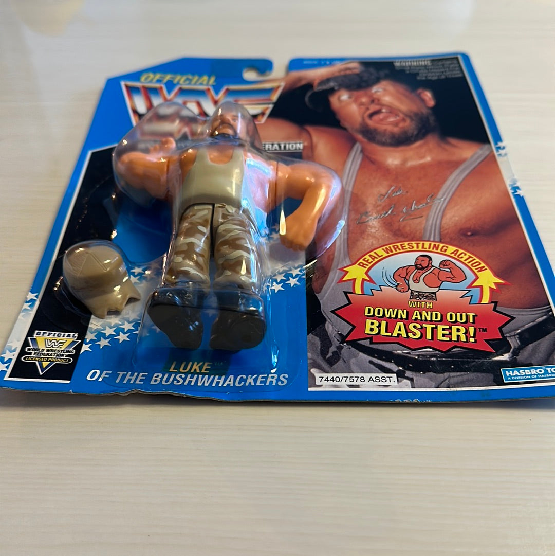 Luke the Bushwhacker Series 10 WWF Hasbro