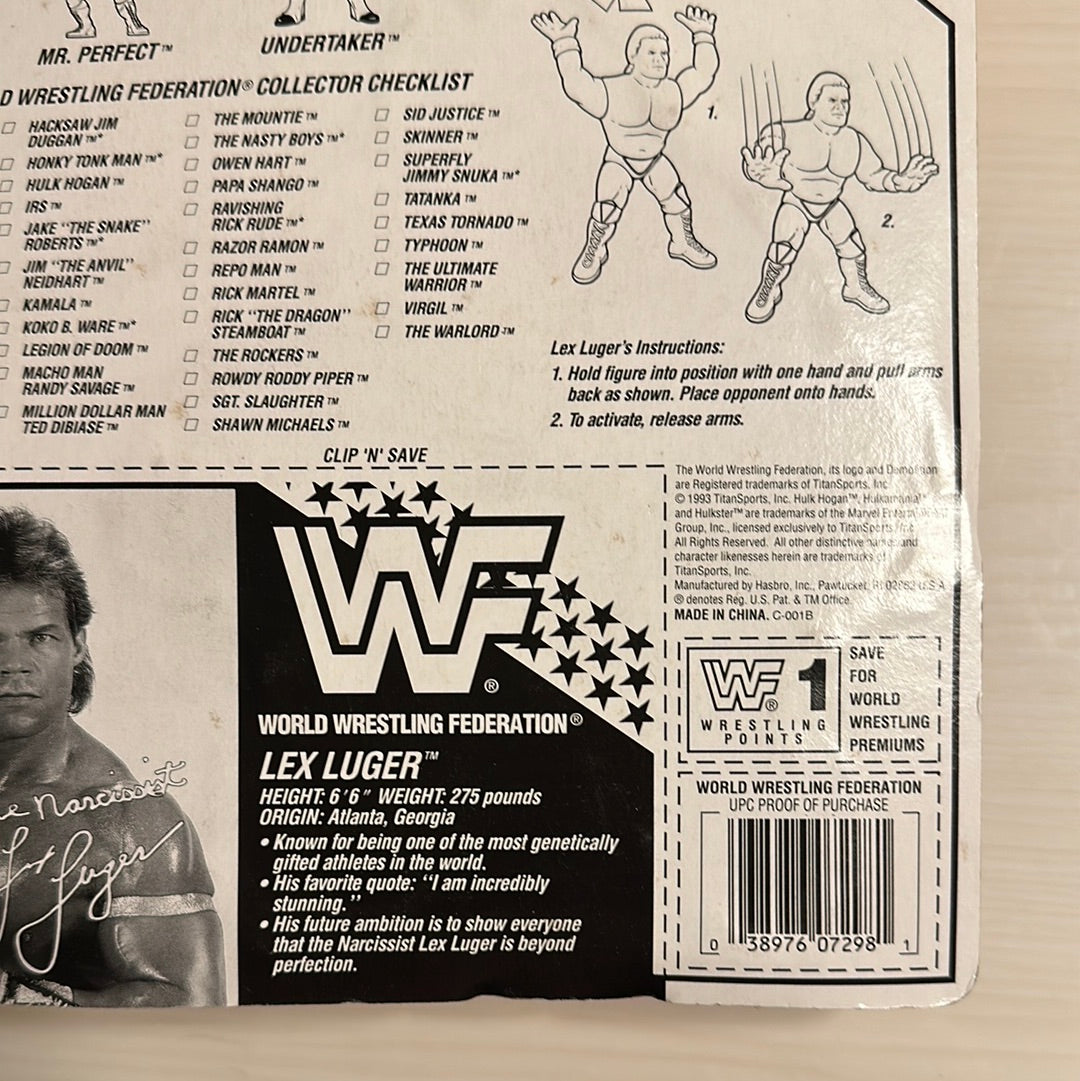 Lex Luger Series 8 WWF Hasbro