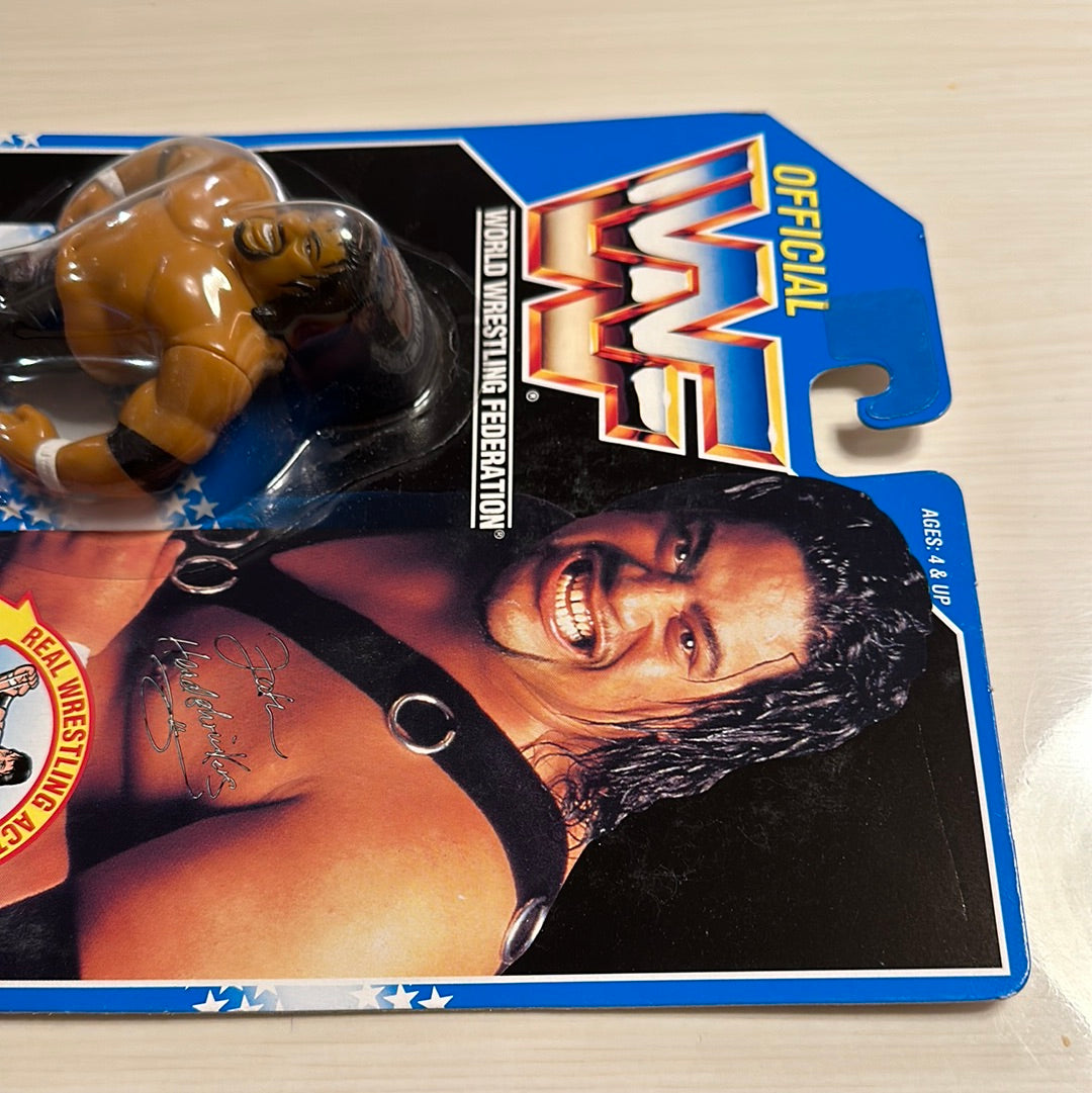 Fatu the Headshrinker Series 10 WWF Hasbro