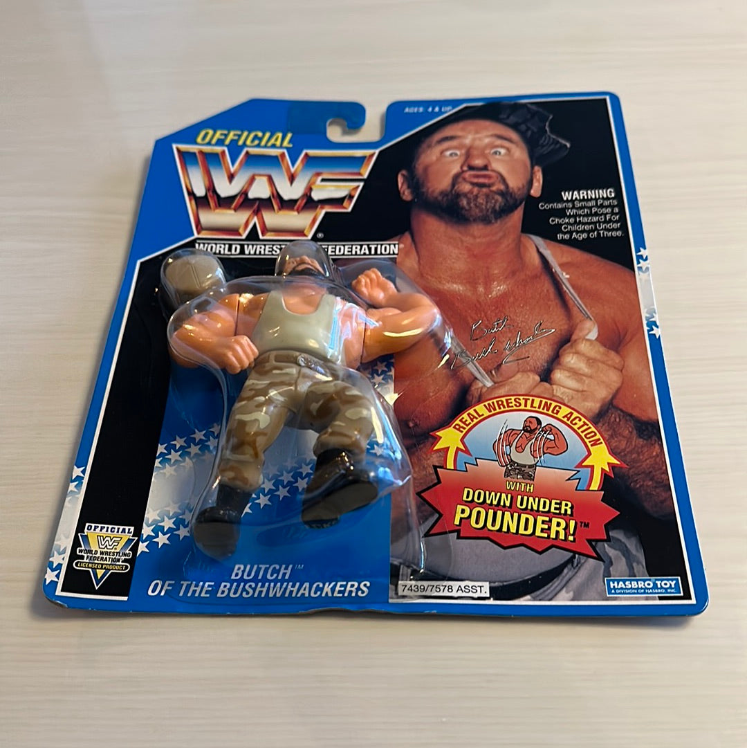 Butch the Bushwhacker WWF Hasbro