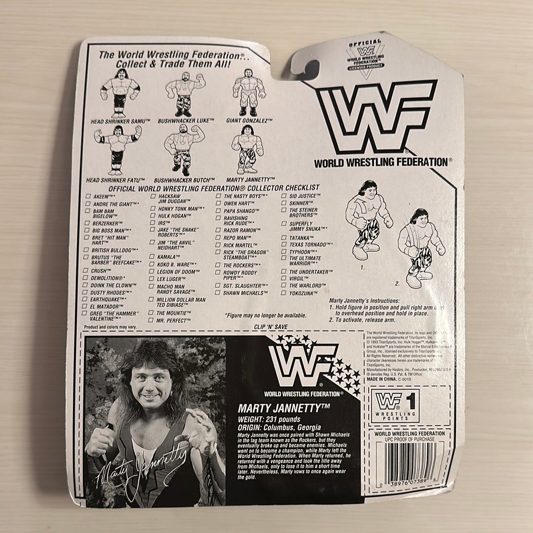 Marty Jannetty Series 10 WWF Hasbro