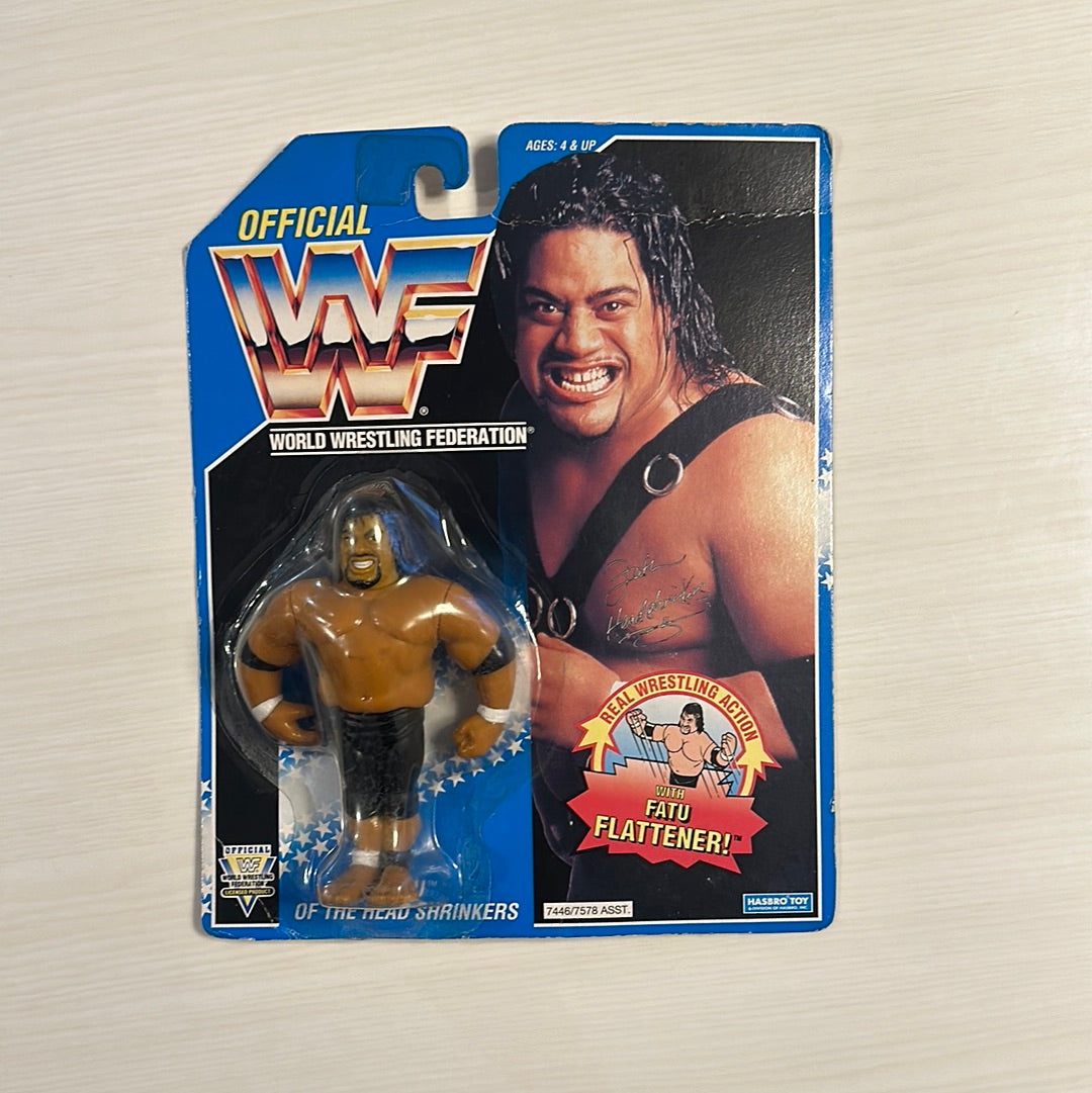 Fatu the Headshrinker Series 10 WWF Hasbro