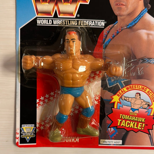 Tatanka Series 6 WWF Hasbro