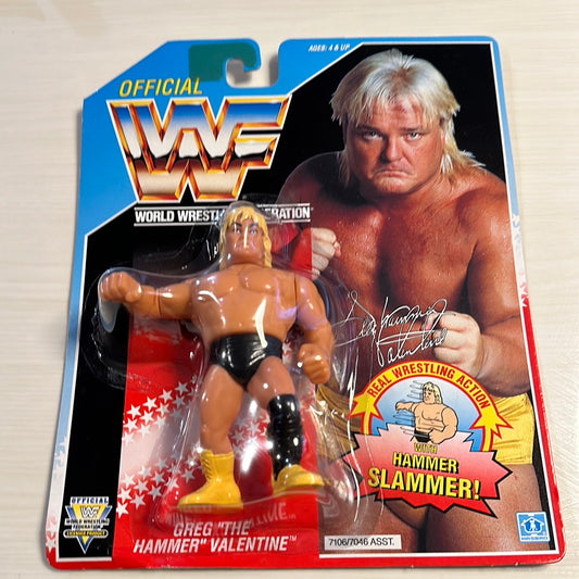Greg the Hammer Valentine Series 3 WWF Hasbro