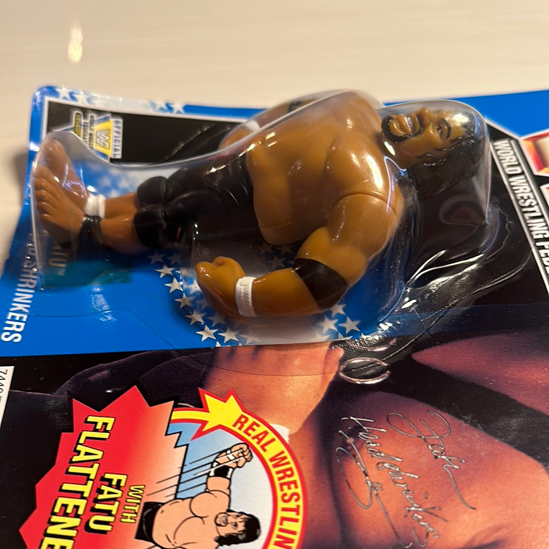 Fatu the Headshrinker Series 10 WWF Hasbro