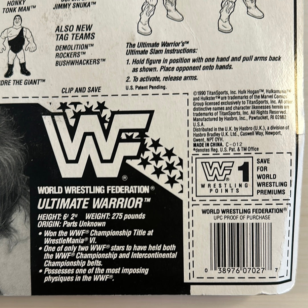 Ultimate Warrior Series 2 WWF Hasbro