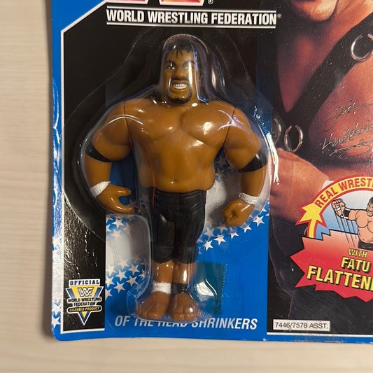 Fatu the Headshrinker Series 10 WWF Hasbro