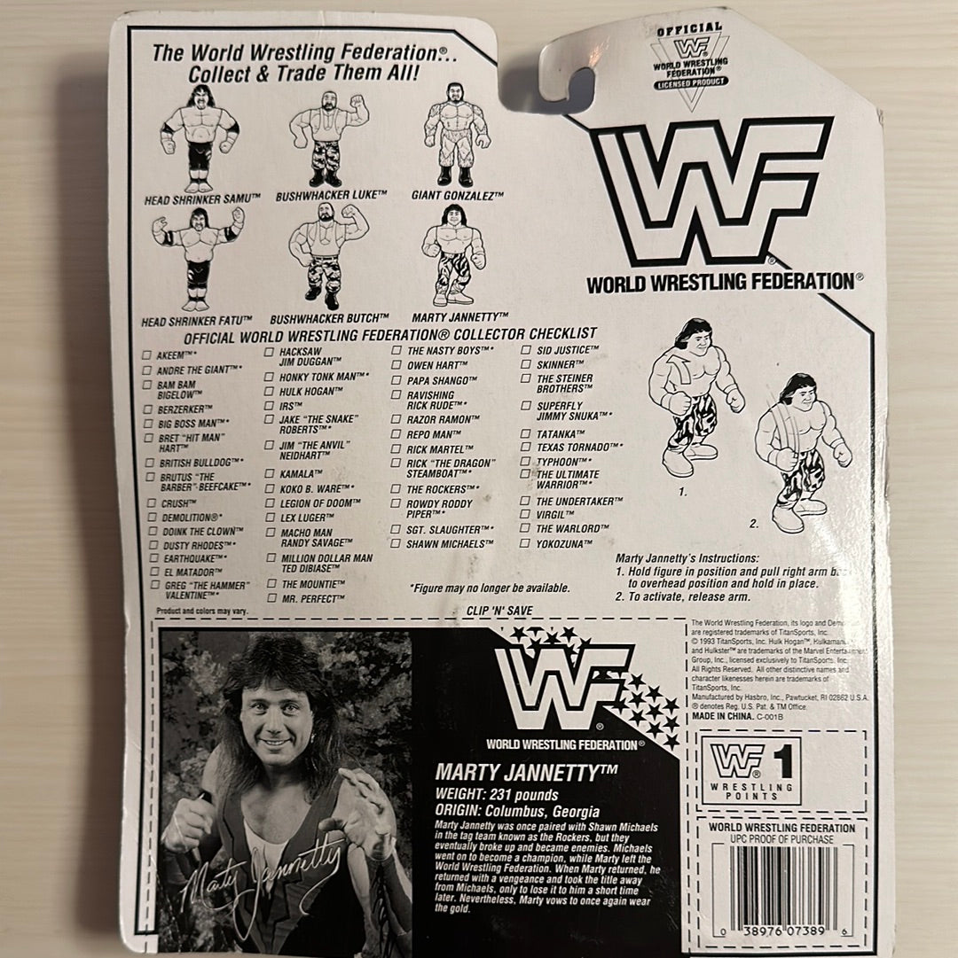 Marty Jannetty Series 10 WWF Hasbro