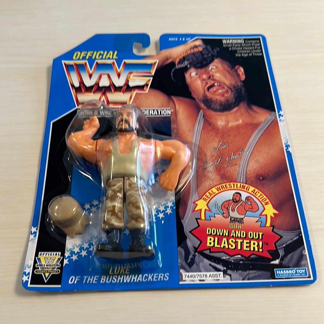 Luke the Bushwhacker Series 10 WWF Hasbro