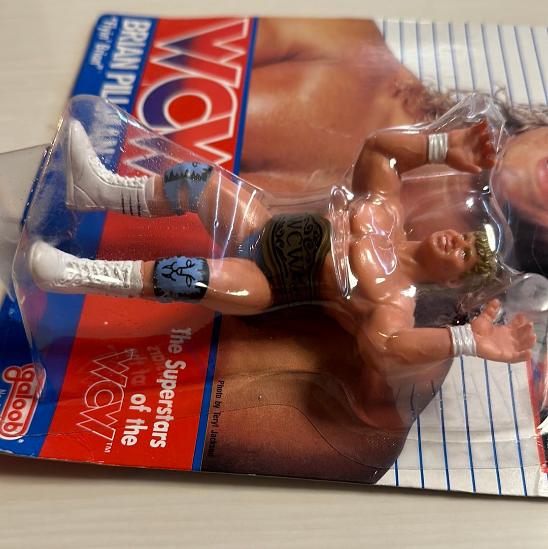 Brian Pillman WCW Galoob Blue Trunks UK Exclusive