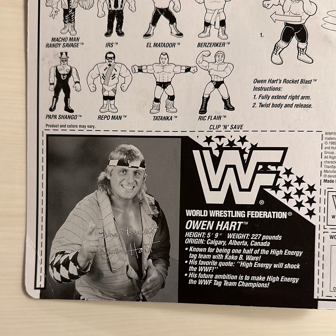 Owen Hart Series 7 WWF Hasbro
