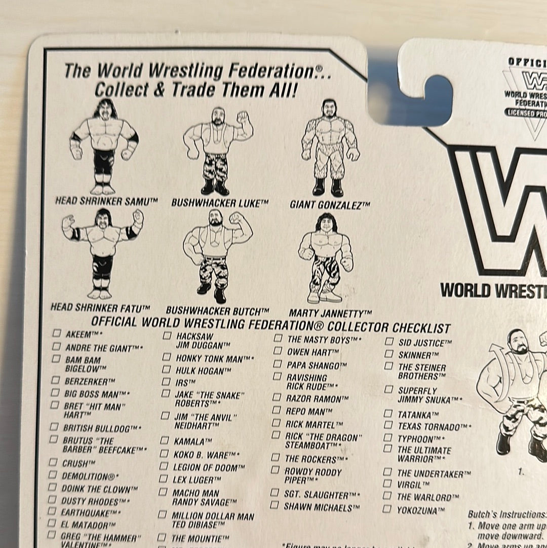 Butch the Bushwhacker WWF Hasbro