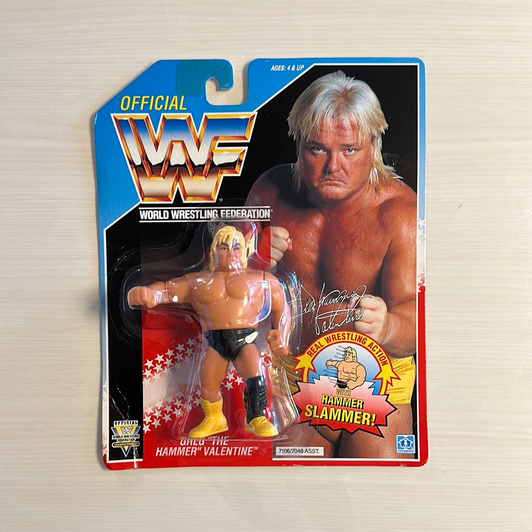 Greg the Hammer Valentine Series 3 WWF Hasbro