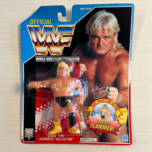 Greg the Hammer Valentine Series 3 WWF Hasbro