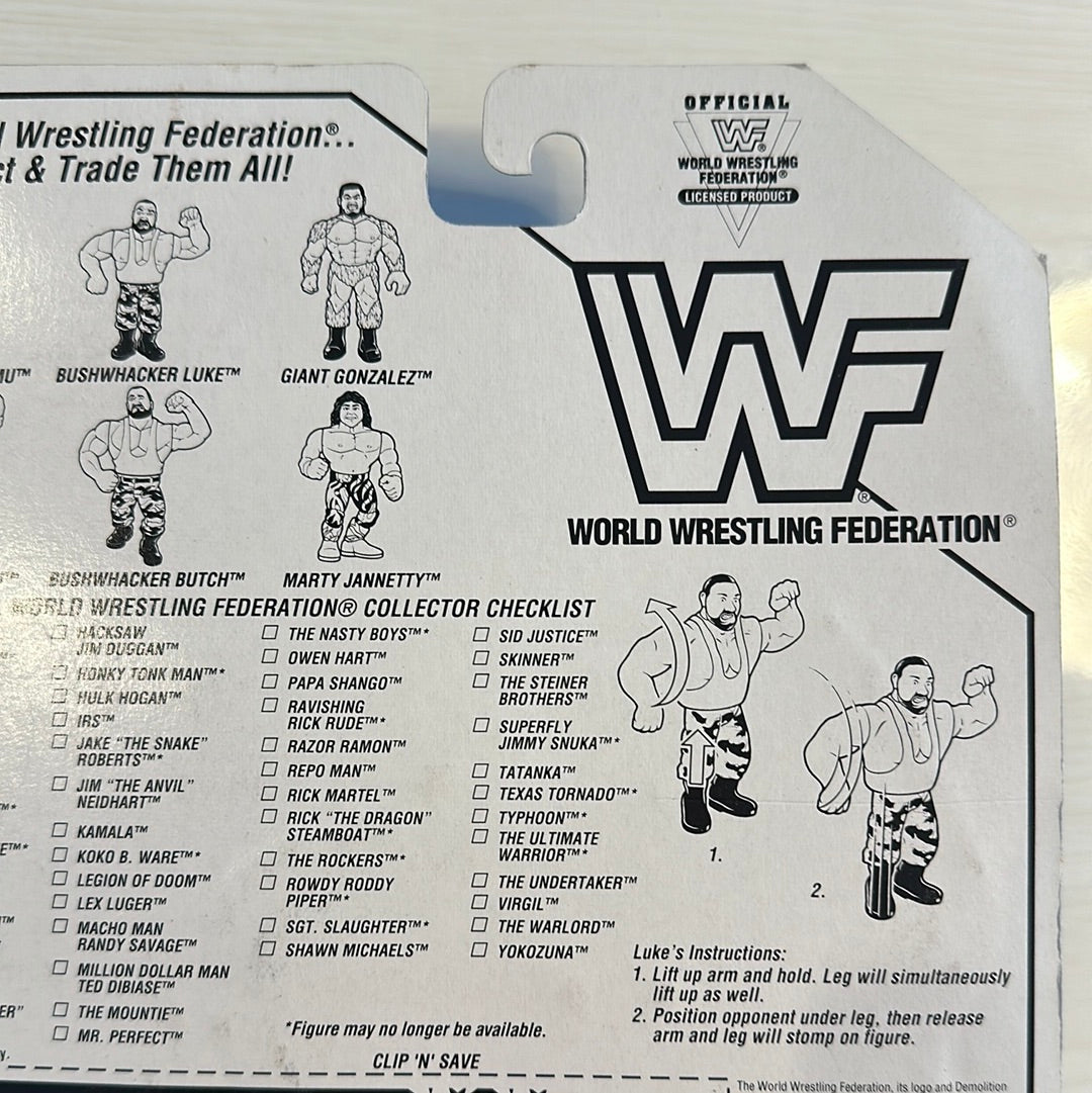 Luke the Bushwhacker Series 10 WWF Hasbro