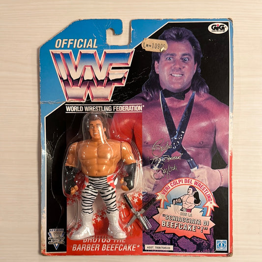 Brutus The Barber Beefcake Series 3 WWF Hasbro