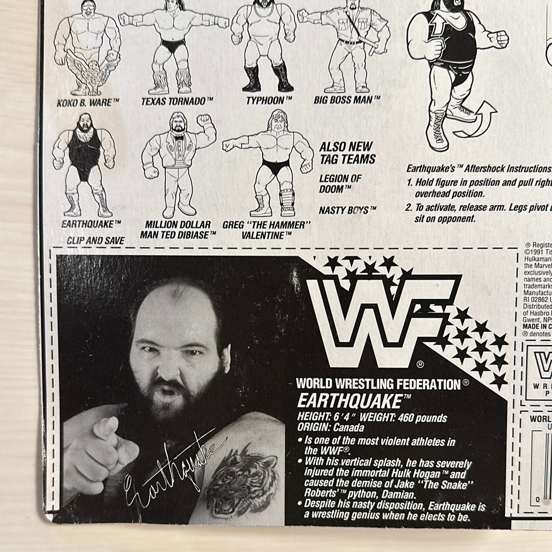 Earthquake Series 3 WWF Hasbro