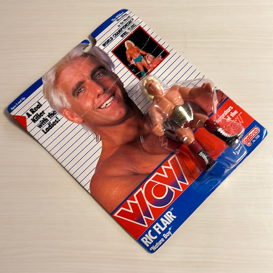 Ric Flair WCW Galoob Red Trunks UK Exclusive
