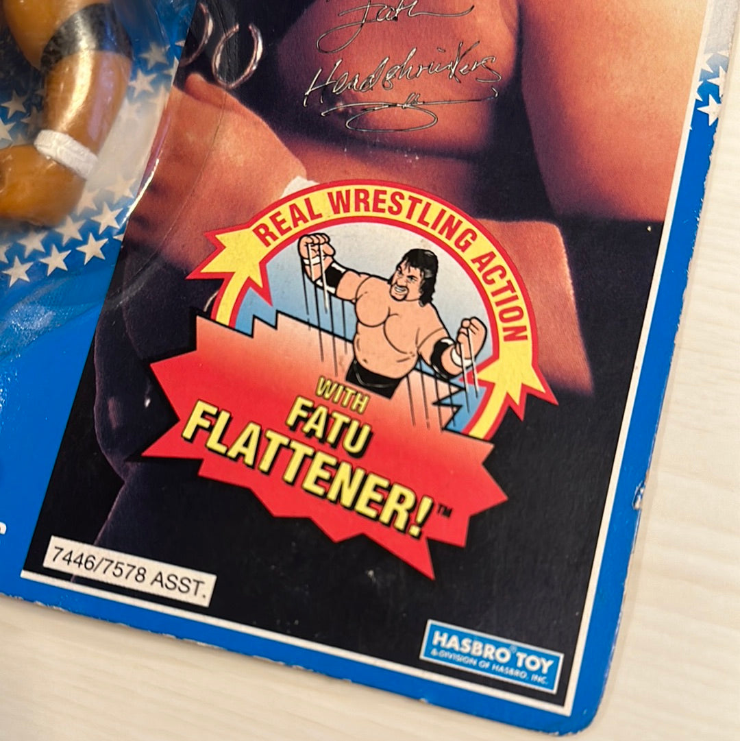 Fatu the Headshrinker Series 10 WWF Hasbro