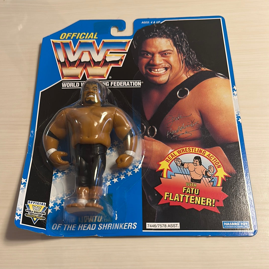 Fatu the Headshrinker Series 10 WWF Hasbro