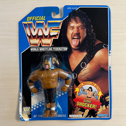 Samu the Headshrinker Series 10 WWF Hasbro