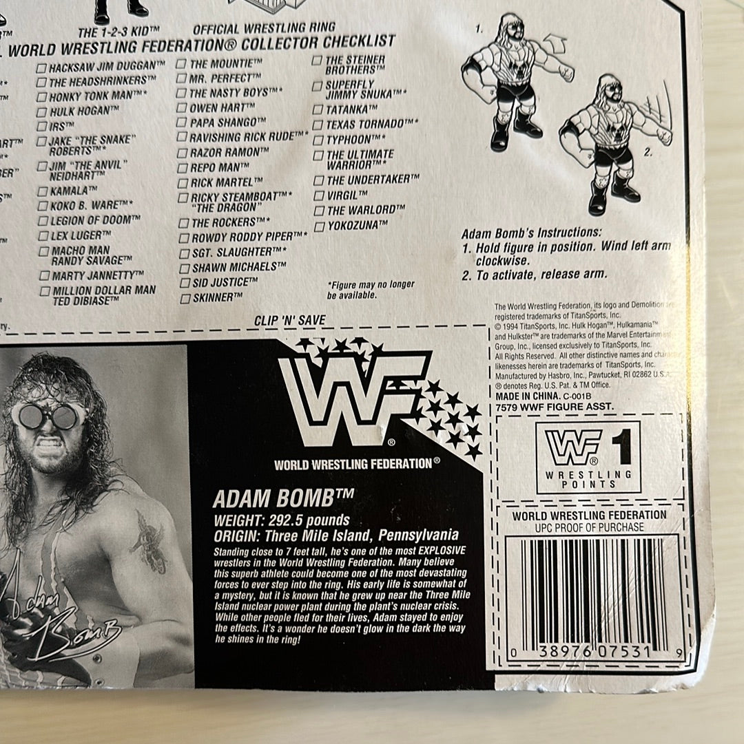 Adam Bomb Series 11 WWF Hasbro