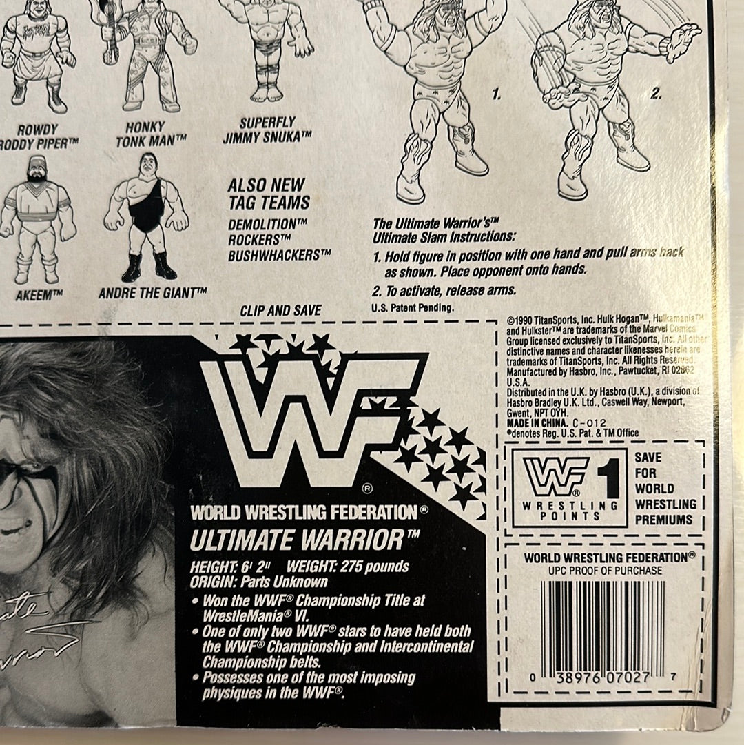 Ultimate Warrior Series 2 WWF Hasbro