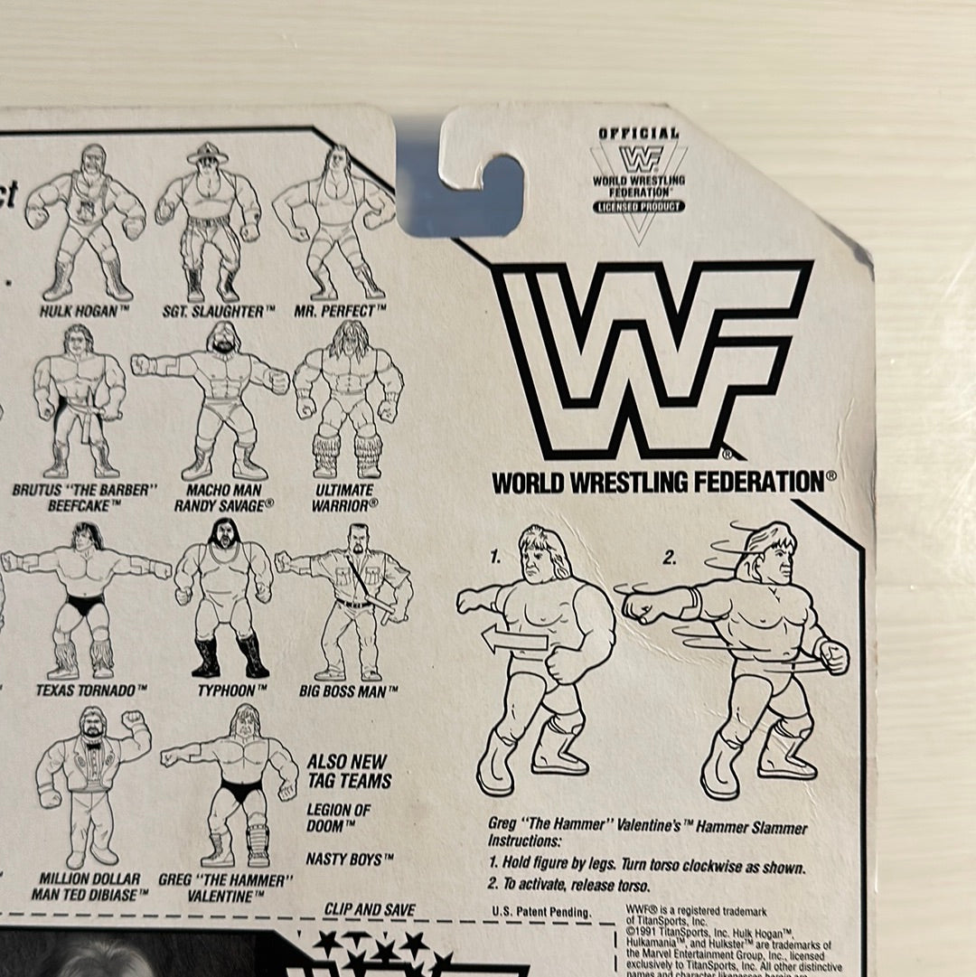 Greg the Hammer Valentine Series 3 WWF Hasbro