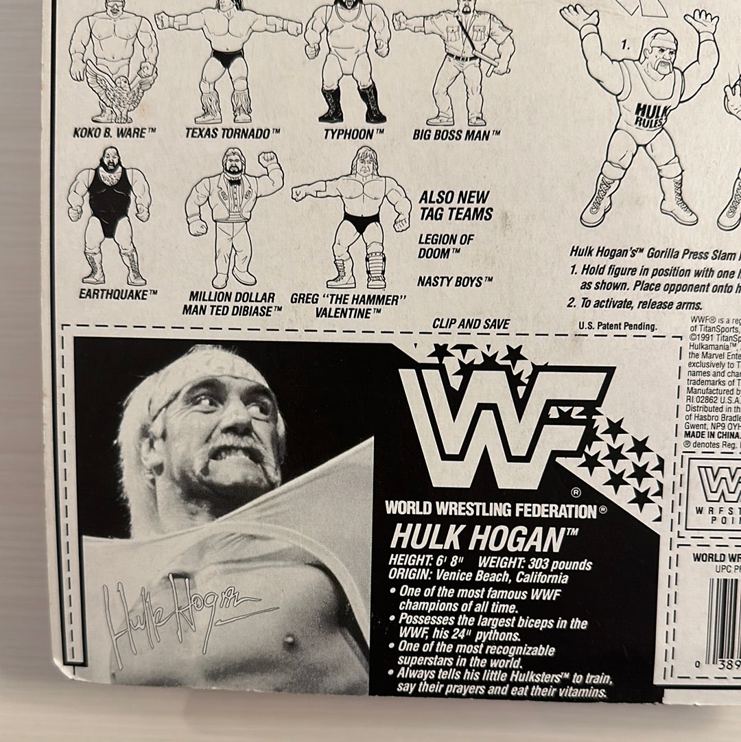 Hulk Hogan Series 1 WWF Hasbro