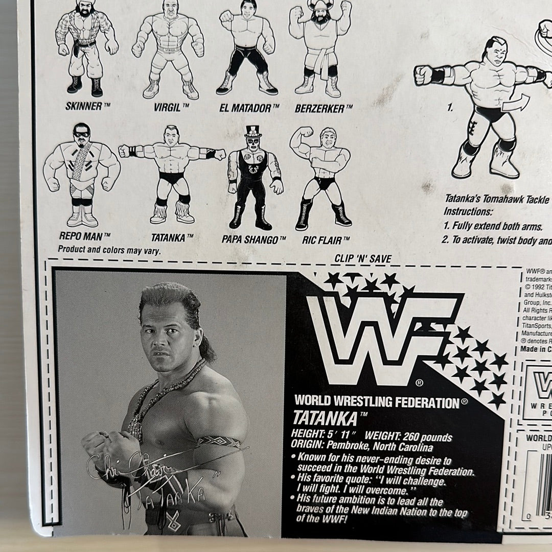 Tatanka Series 6 WWF Hasbro