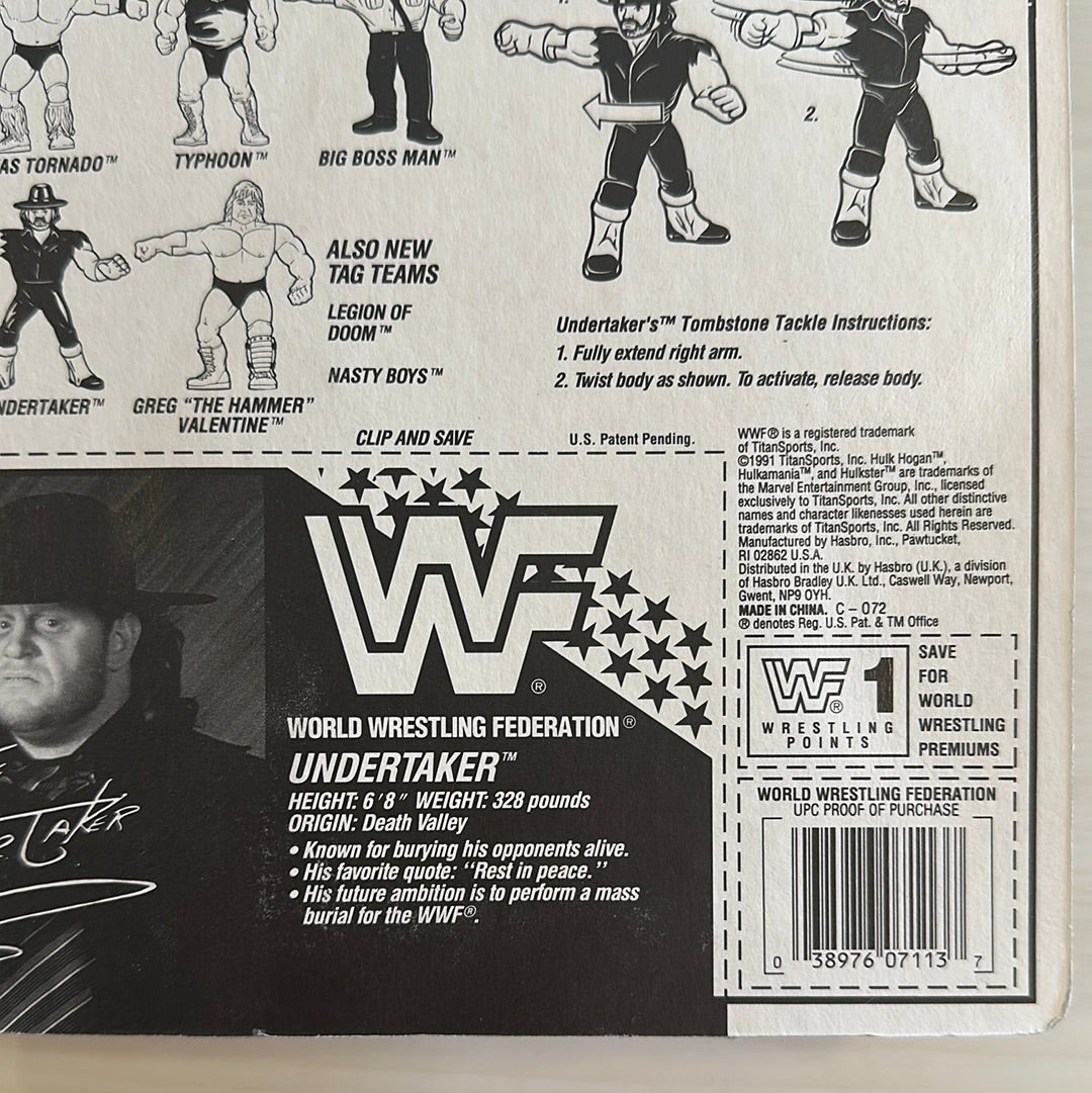 The Undertaker Series 4 WWF Hasbro