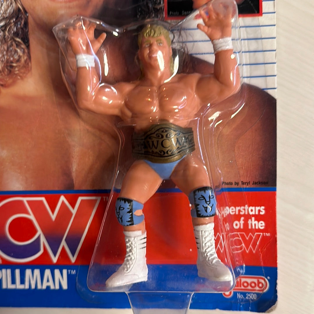 Brian Pillman WCW Galoob Blue Trunks UK Exclusive