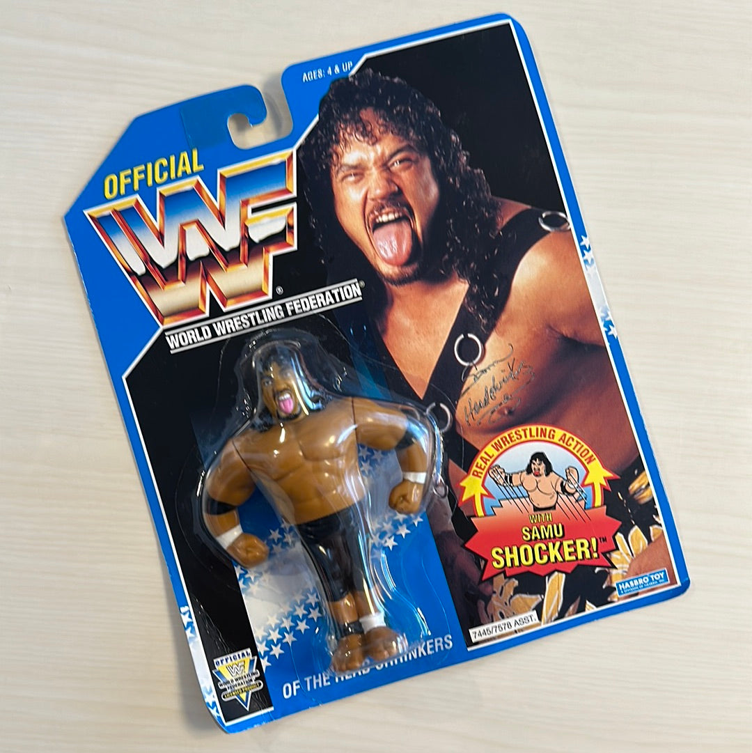 Samu the Headshrinker Series 10 WWF Hasbro