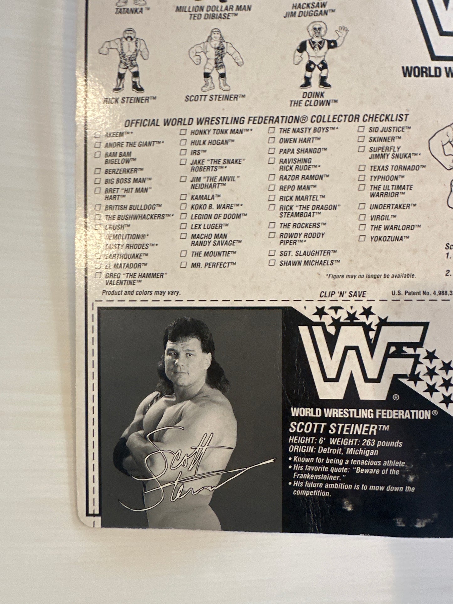 Scott Steiner Series 9 WWF Hasbro