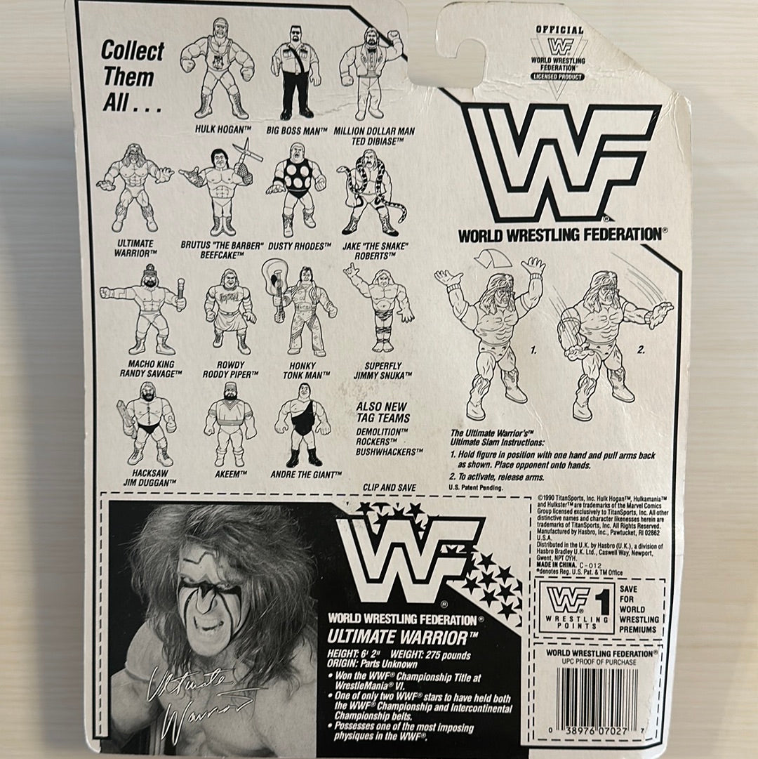 Ultimate Warrior Series 2 WWF Hasbro