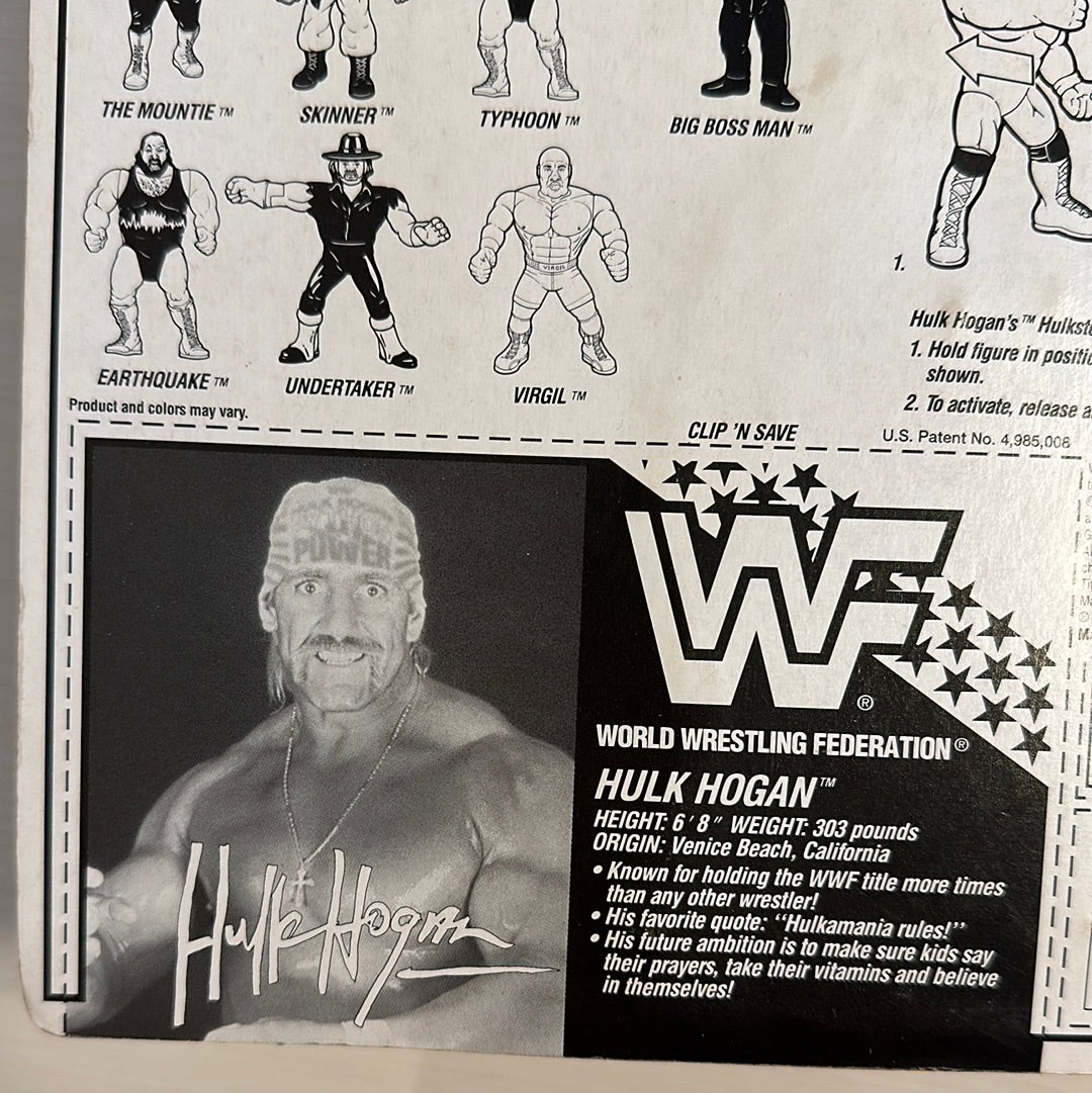 Hulk Hogan 4 Series 5 WWF Hasbro
