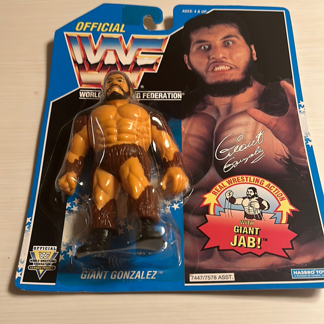 Giant Gonzalez WWF Hasbro Series 10