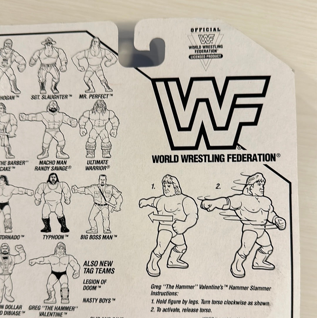Greg the Hammer Valentine Series 3 WWF Hasbro