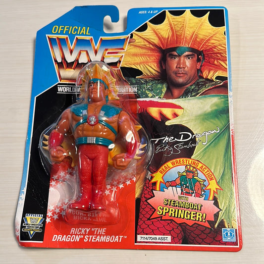 Ricky the Dragon Steamboat Series 4 WWF Hasbro